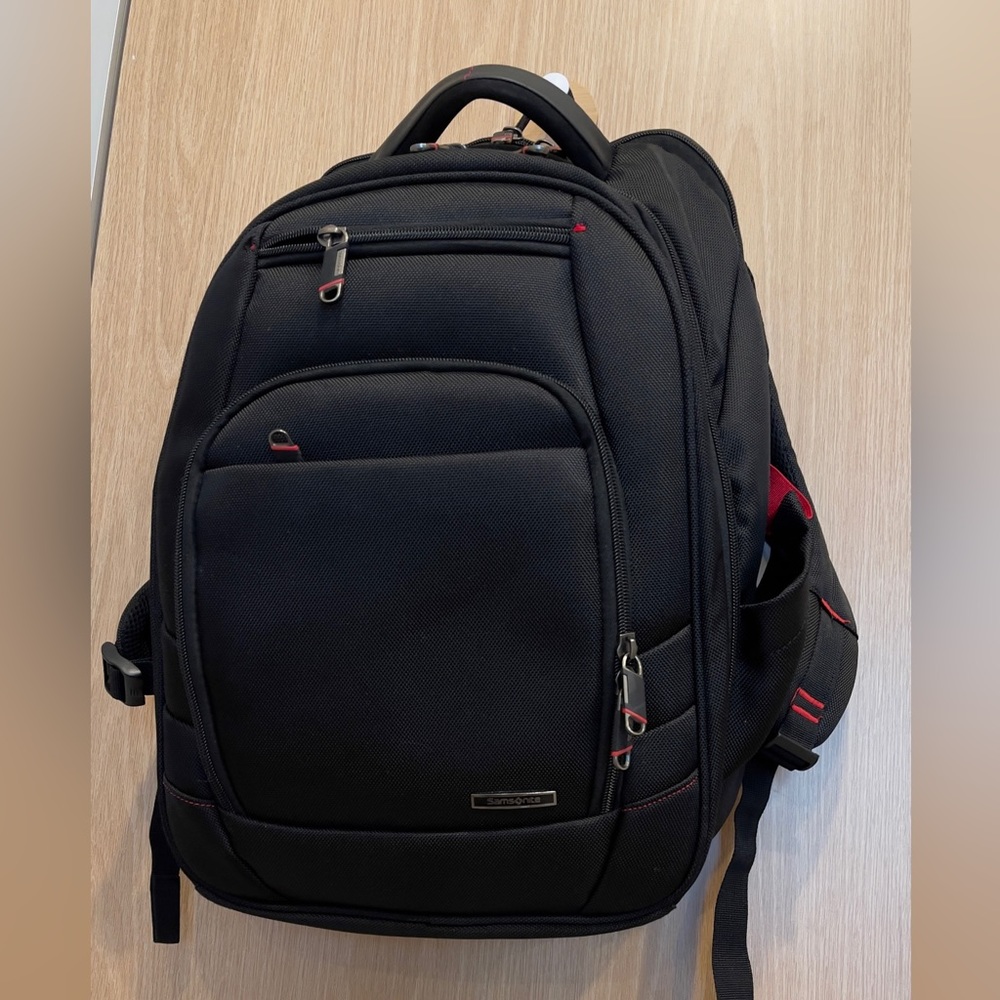 Samsonite backpack. Perfect fit for 16” laptop.